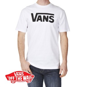 Vans T-Shirts - Vans Classic T-Shirt - White/Black