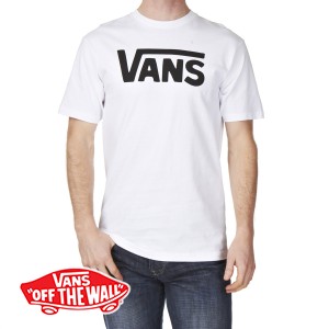 Vans T-Shirts - Vans Classic T-Shirt - White/Black