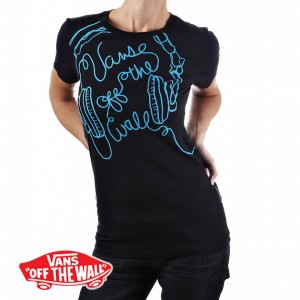 Vans T-Shirts - Vans In Your Head T-Shirt - Onyx