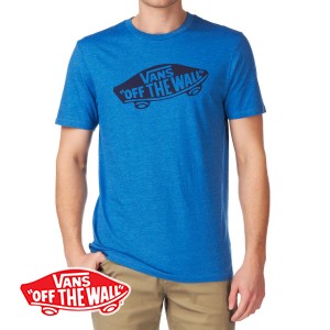 Vans T-Shirts - Vans Off The Wall T-Shirt - Blue