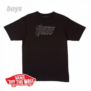 Vans T-Shirts - Vans Scan Check T-Shirt - Black