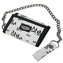 Tag Chain Wallet - White