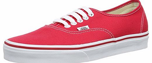 Unisex-Adult Authentic Trainers Red 11 UK