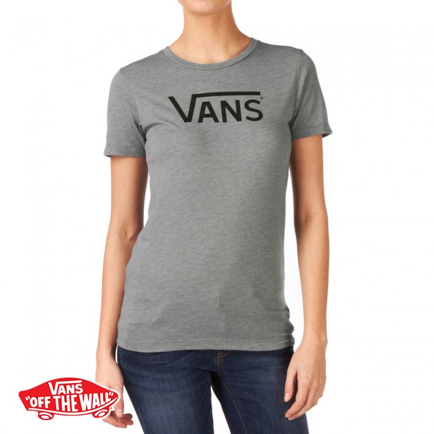 Vans Womens Vans Allegiance T-Shirt - Gray Heather