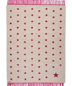 Wild Pop Stars Rug - Grey/Pink `One size