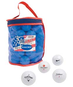 Various Lake Golf Balls - 25 Pack