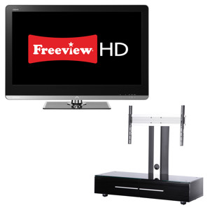 various Sharp LC46LE811E TV with Alphason TV Stand