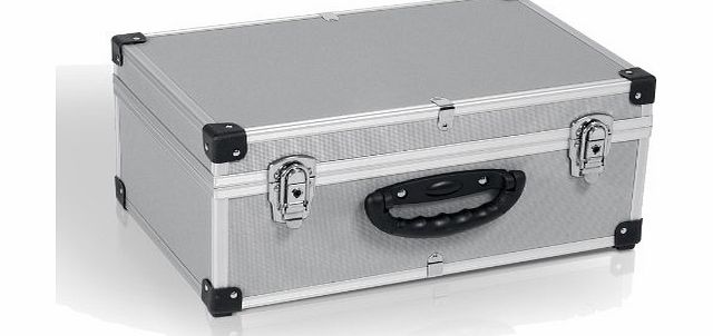 Varo 60 CD Aluminium Storage Case CD Carry Case Tool Box with Clasps PRM1010760
