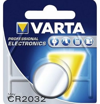 Varta Electronic Battery CR 2032 3 Volt Lithium 1 Pack