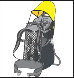 Vaude CHILD CARRIER RAINCOVER