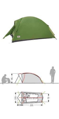 Vaude Hogan Ultralight I Tent