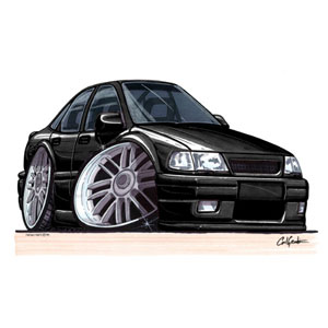 vauxhall Cavalier - Black Kids T-shirt