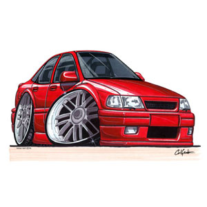 vauxhall Cavalier Mk3 GSI - Red T-shirt