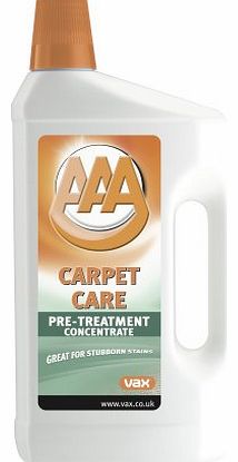 AAA Pre-Treatment Concentrate Carpet Cleaner 1L