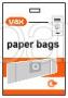 Vax Paper Bags for Wet & Dry VO-4000 - Pack of 5