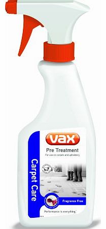 Vax Pre Treatment Carpet Trigger Spray, 500 ml