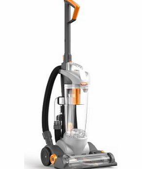 U86-PM-B Performance Floor-2-Floor Bagless Upright Vacuum Cleaner, 3.5 L, Silver with Orange
