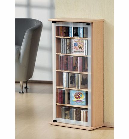 VCM CD/ DVD Classic Tower, Sonoma Oak