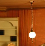 beautiful ceiling lamp for dolls houses 1:12