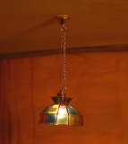 vdp beautiful ceiling lamp for dolls houses tiffany style 1:12