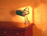 beautiful desktop lamp banker lamp for dolls houses 1:12