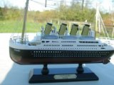 Vectis Promotions Detailed Wooden model of Titanic