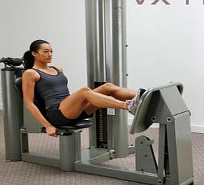 Vectra VX11 Leg Press (Silver Frame/Black Upholstery)