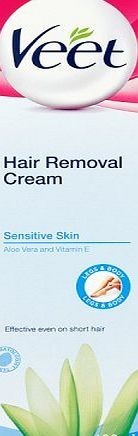 Veet Hair Removal Cream for Sensitive Skin, 100 ml