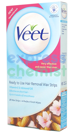 Veet Ready To Use Sensitive Wax Strips x20