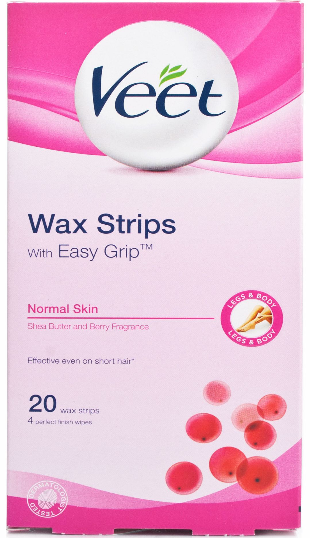 Veet Ready To Use Wax Strips For Normal Skin