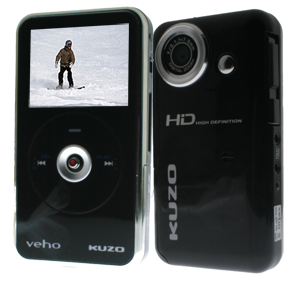 Veho Kuzo HD Flip Camcorder - 5 Megapixel - SDHC