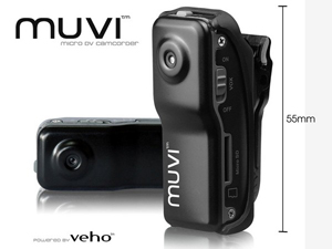 veho Muvi Atom Micro DV Camcorder - 2 Megapixel