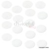 Velcro White 16mm Stick On Coins Pack of 16