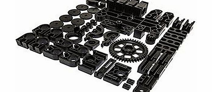 Velleman Kit ASSORTED BLACK PLASTIC PARTS FOR K8200 3D Printers amp; Accessories, ASSORTED BLACK PLASTIC PARTS, FOR K8200, For Use With: Velleman K8200, MSL: -