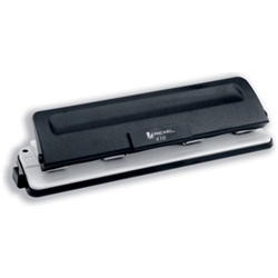 Velos Perforex 410 Fixed 4 Hole Punch Black and