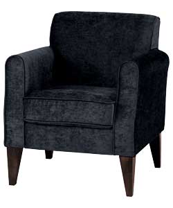 Velvet Chair - Black