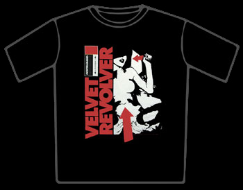 Velvet Revolver Girl With T-Shirt