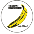 Velvet Underground Banana Button Badges