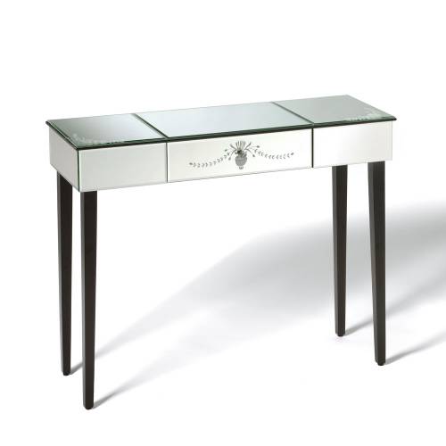 Venetian Mirrored Furniture Venetian Dressing Table - Patterned