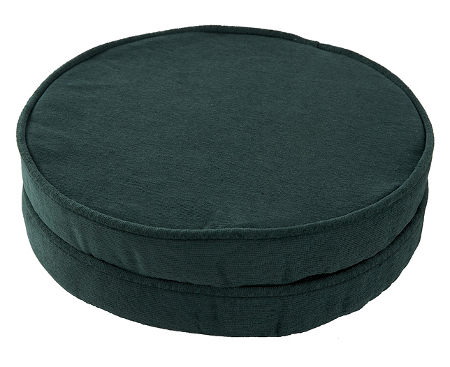 venice Circular Seat Pad (11inch) Pair Forest Green