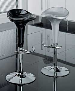 Venice Gas Lift Bar Stool - Black