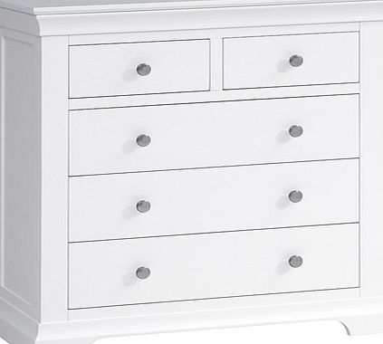 Venice White 2 3 Drawer Chest 1041.005