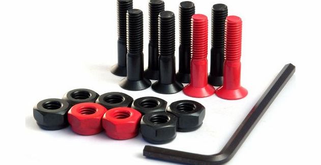 Venom 1 inch Skateboard Hardware Bolts