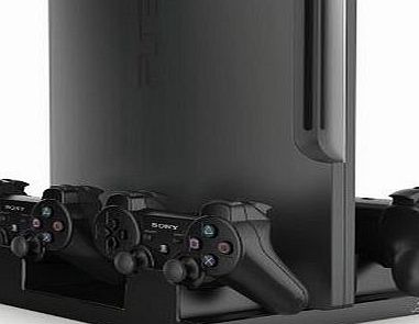 Venom Official Sony PlayStation 3 Licensed Mains Powered Quad Vertical Charging Stand (PS3)