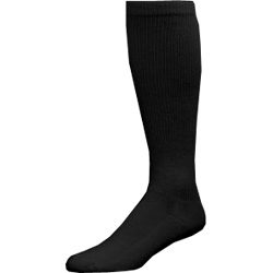 Venturesport Value WHITE ROCK TUBE SOCKS 24INCH BLACK 2 PAIRS