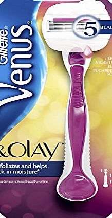 Venus Gillette Venus and Olay Sugarberry Womens Razor and Shower Holder