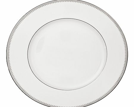 Grosgrain Plates, White