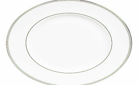 Wedgwood Vera Wang Grosgrain Oval Dish, 35cm