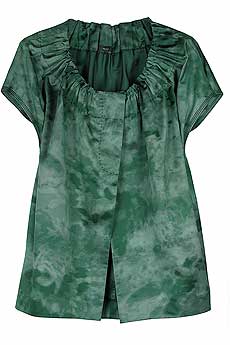 Vera Wang Mottled silk jacket