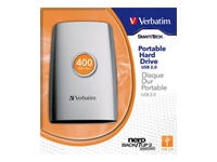 Verbatim 400GB USB 2.0 2.5 External HDD Silver 47570